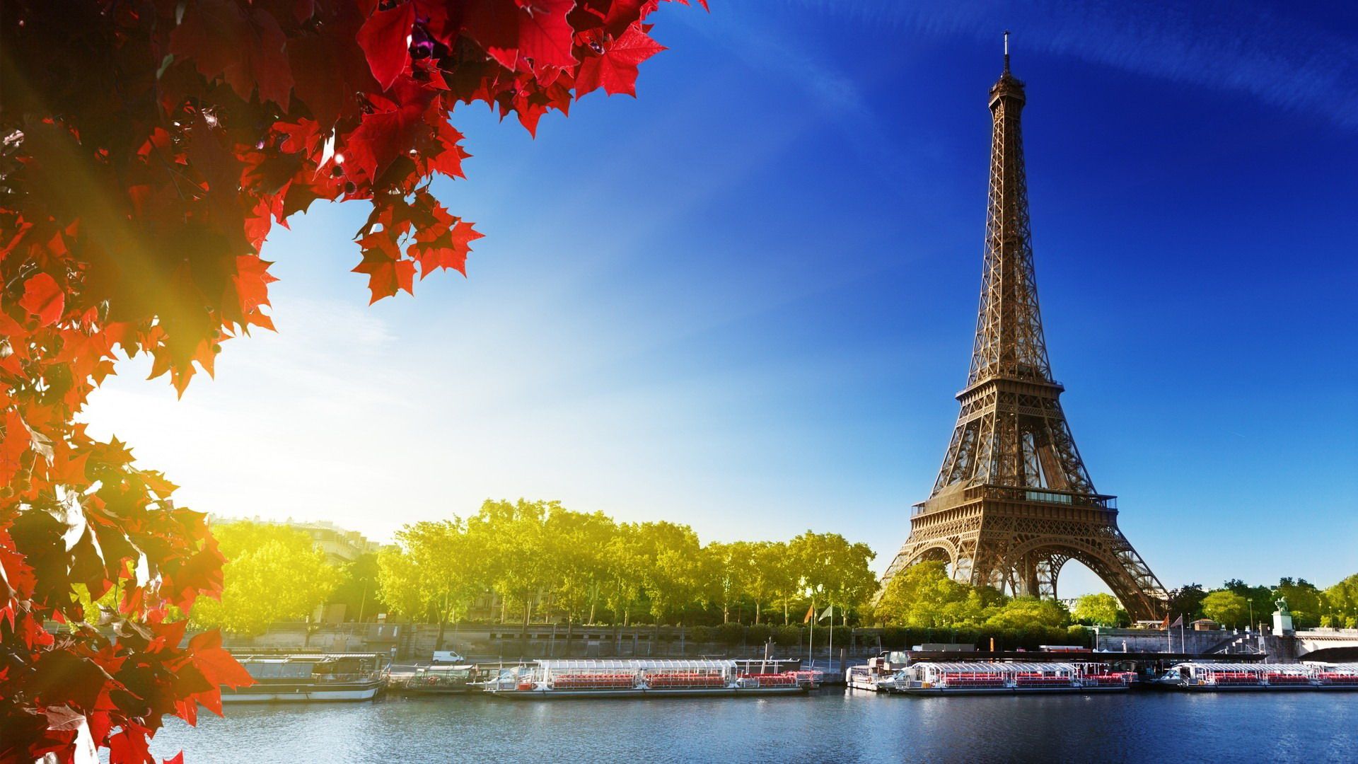 Paris- Eiffel Tower, Seine